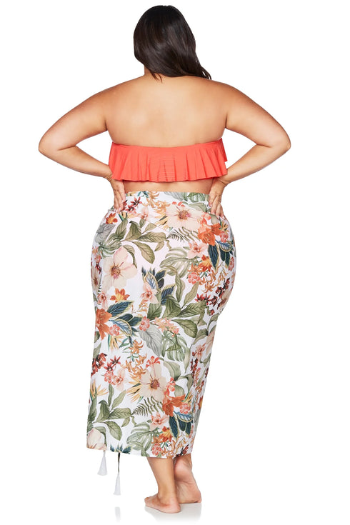 Artesands Into The Saltu Bach Cotton Beach Skirt
